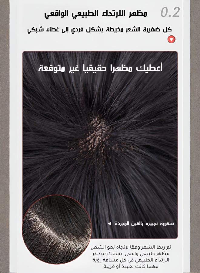 Men's Volumizing Hair System: Achieve a Natural, Youthful Look with Multiple Styles - Image 5